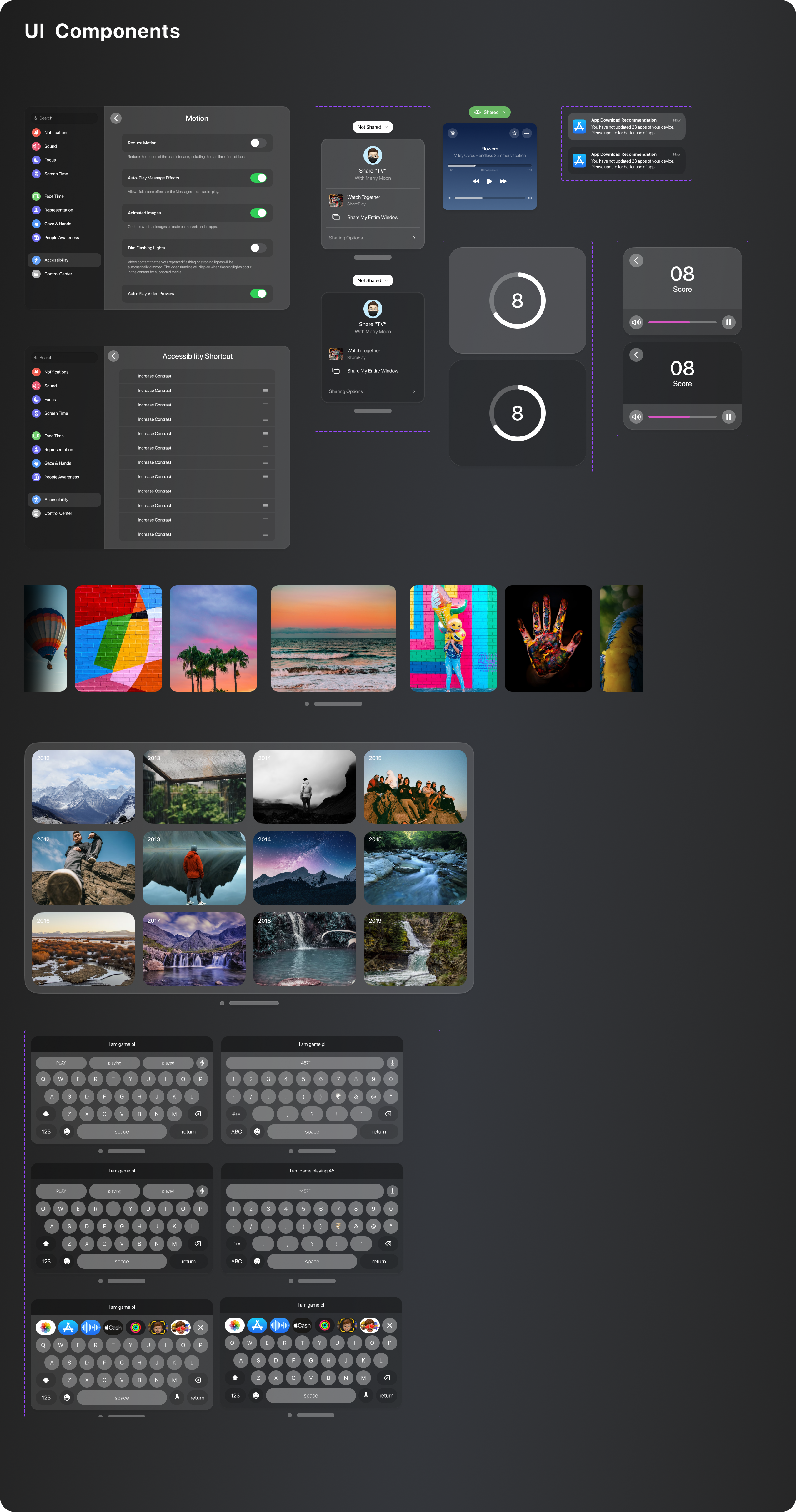 Apple visionOS UI Kit V1.0-UI/UX-到位啦UI