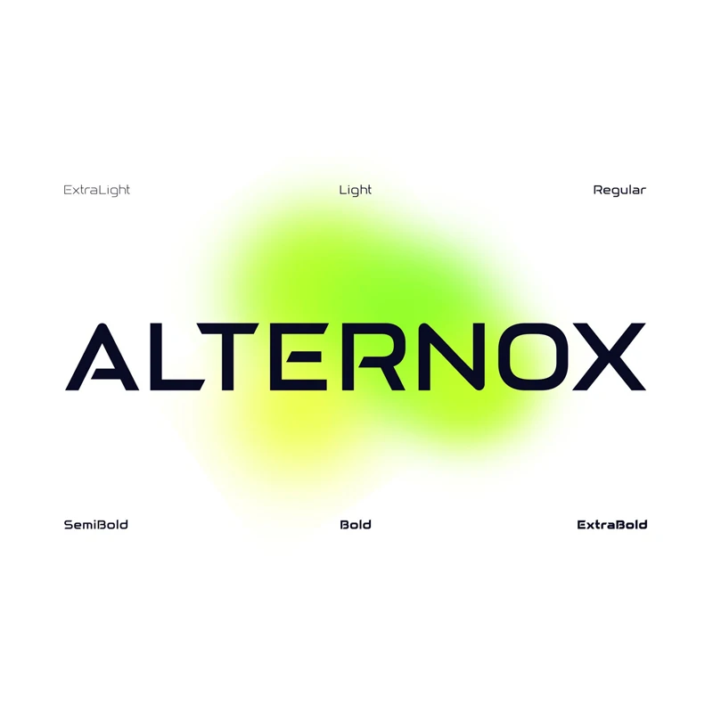 Alternox字体系列 Alternox Fonts Family otf格式缩略图到位啦UI