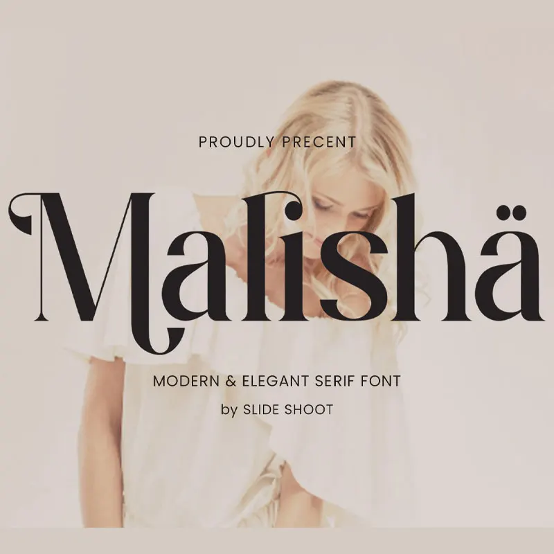 Malisha Serif 优雅精致英文衬线字体 Malisha Serif缩略图到位啦UI
