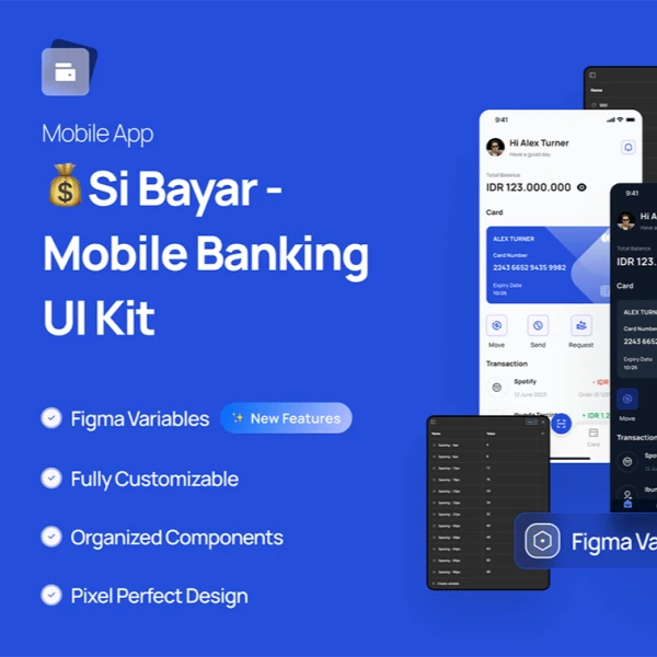 Si - Bayar - 简约现代手机支付UI套件