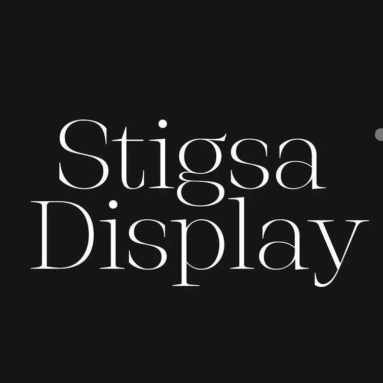 Stigsa英文标题系列英文字体Otf缩略图到位啦UI
