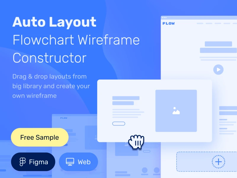 ALF Flowcharts Wireframe for web - 免费下载ALF Flowcharts Wireframe素材 figma格式