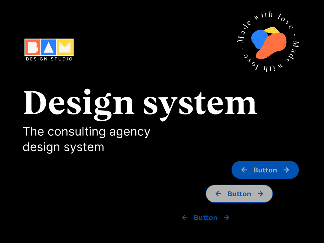 BAM Design System UI设计系统素材下载 figma格式-UI/UX-到位啦UI