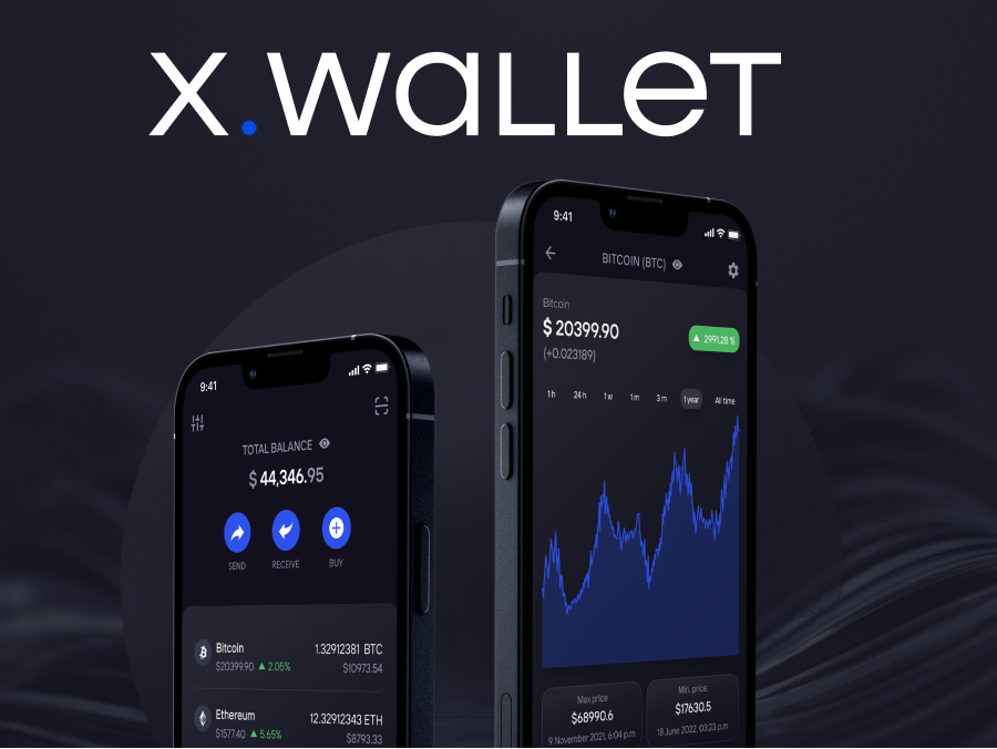 深色金融支付钱包X wallet app ui: 深色金融支付钱包X的现代感设计素材下载 figma格式-UI/UX-到位啦UI
