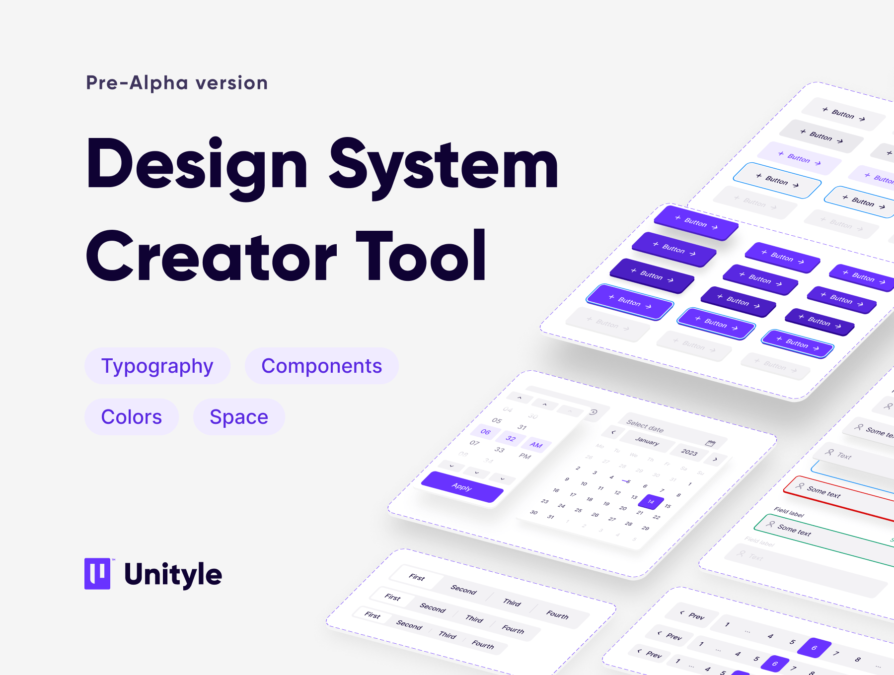 设计系统创建工具（Pre-Alpha） Design System Creator Tool (Pre-Alpha)-UI/UX-到位啦UI