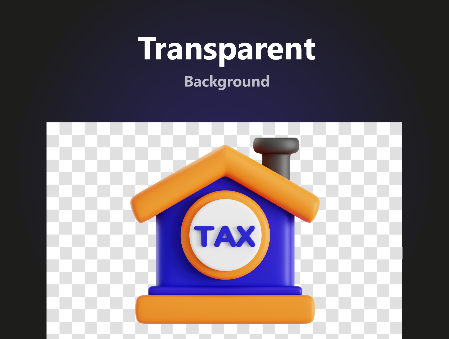 税务3D图标集 Tax 3D Icon Set-3D/图标-到位啦UI