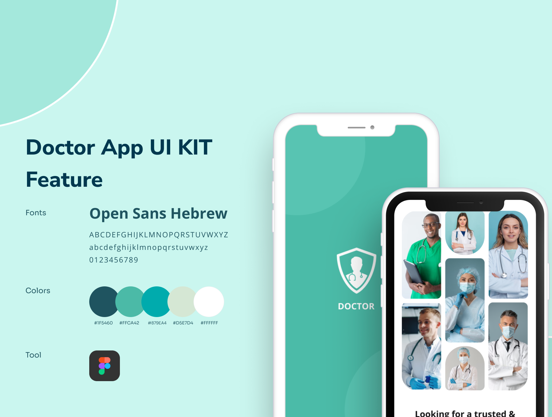 医生预约应用程序 UI Kit Doctor Appointment App Ui Kit-UI/UX-到位啦UI